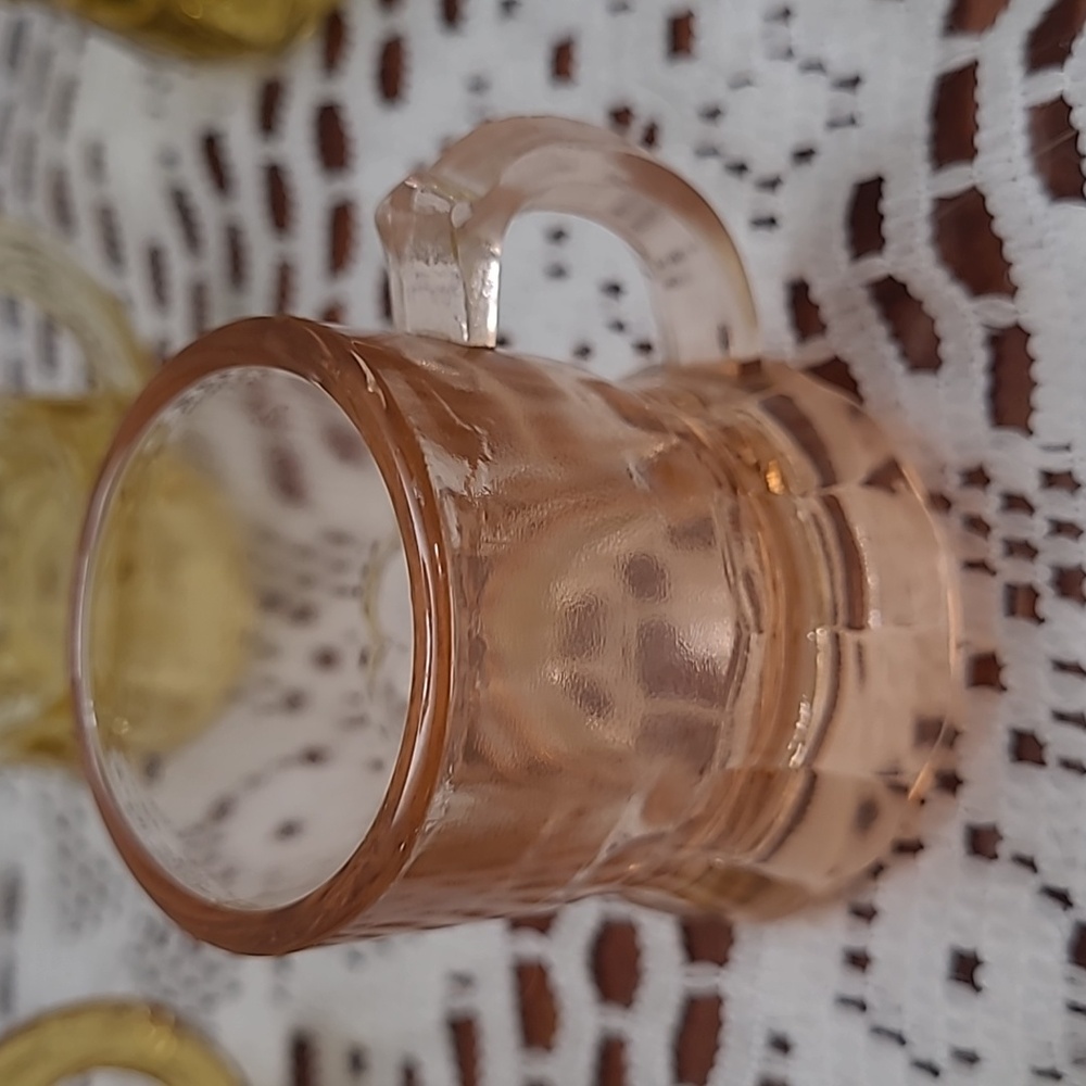 Federal Glass Mini Beer Mug Shot Glasses - Picture 8 of 11